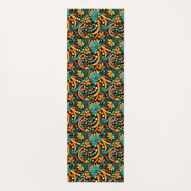 Groovy Art Yoga Mat (Front)