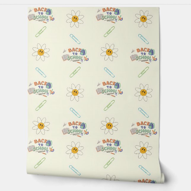Groovy Back to School Wallpaper (Unrolling)