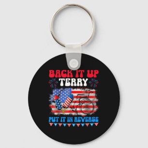 Groovy Back Up Terry Put It In Reverse Firework 4t Key Ring