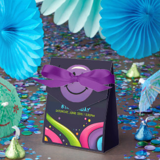 Groovy Birthday Bash Favour Box