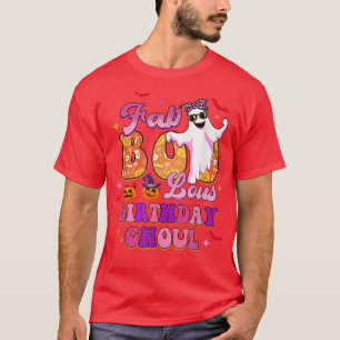 Groovy Birthday Ghoul Halloween Girls Womens Fab B T-Shirt