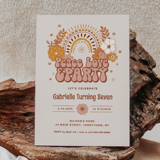 Groovy Birthday Invitation (Creator Uploaded)