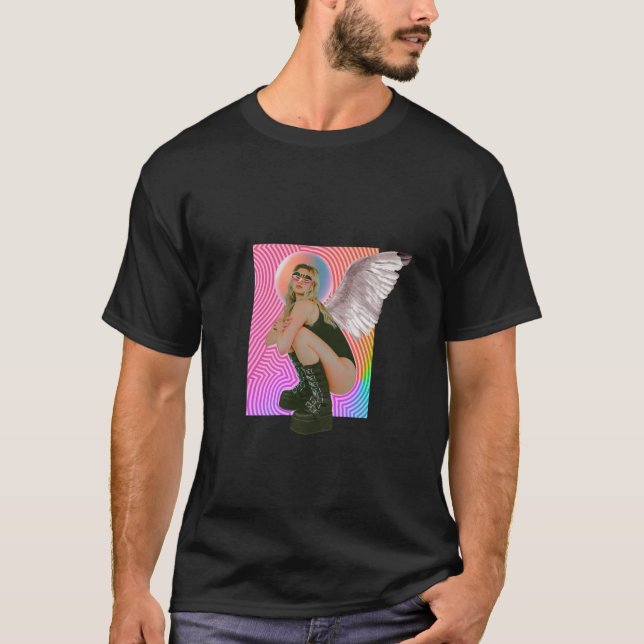 Groovy Blonde Angel T-Shirt (Front)