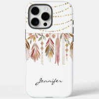 Groovy Boho Indian Feather iPhone 