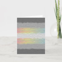 Groovy Boho Trippy Abstract Demifluid Pride Flag