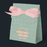 Groovy Bold Blue  Pink Red Funky  Favour Box<br><div class="desc">Groovy Bold Blue pinkRed Funky</div>