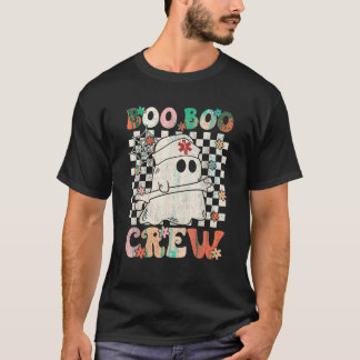 Groovy Boo Boo Crew Nurse Ghost Paramedic EMT EMS  T-Shirt
