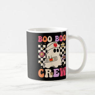 Groovy Boo Boo Crew Nurse Ghost Paramedic Funny Ha Coffee Mug