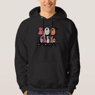 Groovy Boo Crew Cute Ghost Girls Halloween Costume Hoodie