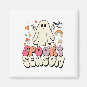 Groovy Boo Ghost Spooky Halloween Costumes Mens Ki Magnet