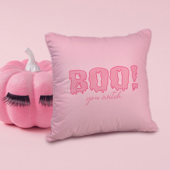 Groovy "BOO! You..." Customisable Cushion (Creator Uploaded)