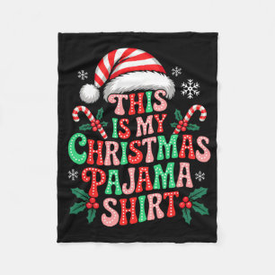 Groovy Bruh Christmas Funny Xmas Kids Teens Boys C Fleece Blanket
