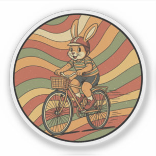 Groovy Bunny on a Bike - Retro Cycling Trip
