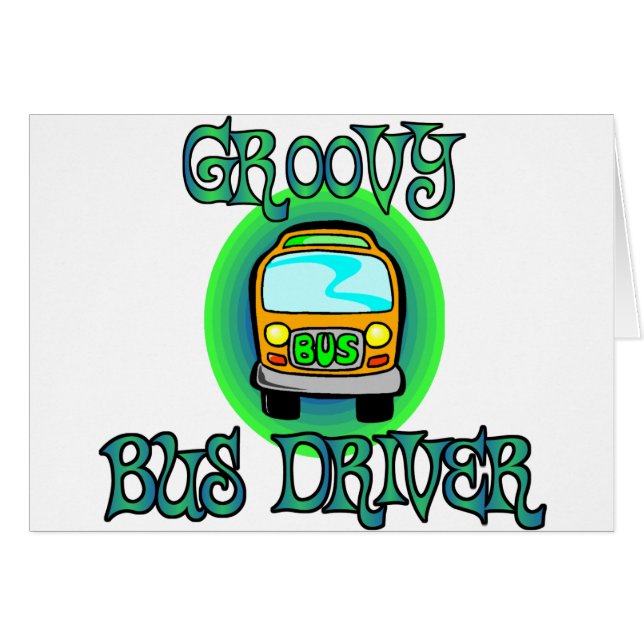 Groovy Bus Driver (Front Horizontal)