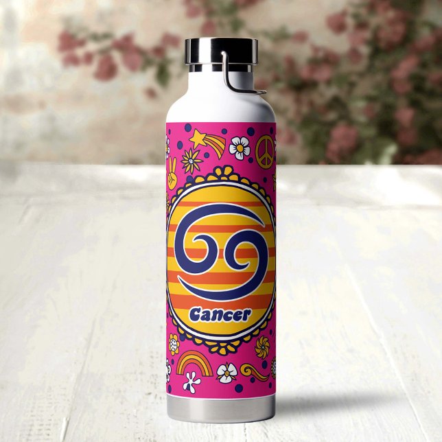 Groovy Cancer Custom Water Bottle (Creator Uploaded)