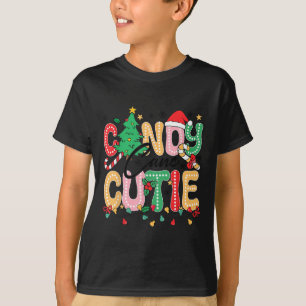 Groovy Candy Cane Cutie Christmas Xmas Women Men G T-Shirt