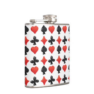 Groovy Cards Hip Flask