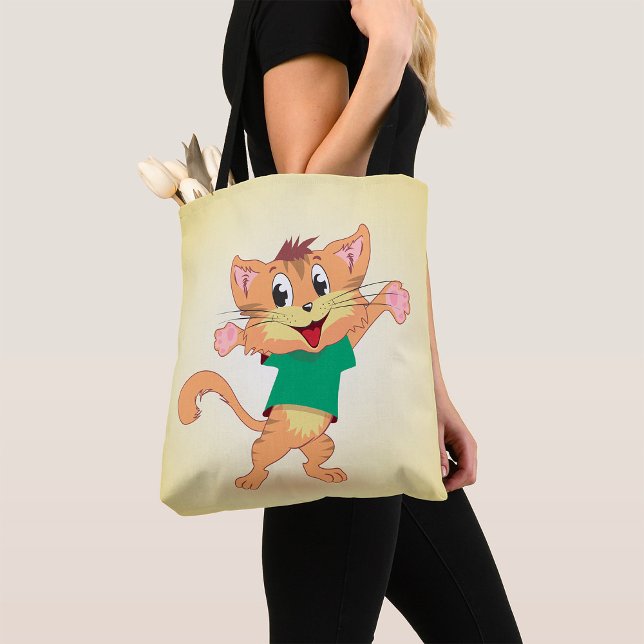 Groovy Cat Tote Bag (Creator Uploaded)