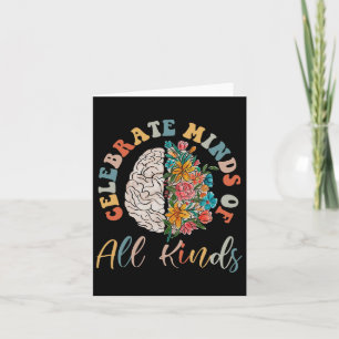 Groovy Celebrate Minds Of All Kinds Neurodiversity Card