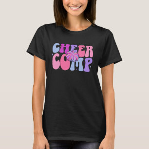 Groovy Cheer Comp Day Cheerleading Competition Day T-Shirt