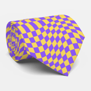Groovy Chequerboard, Y2K 90s Tie