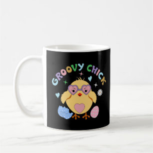 Groovy chick coffee mug