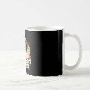 Groovy Chicken Love, Peace And Chicken Grease - Vi Coffee Mug