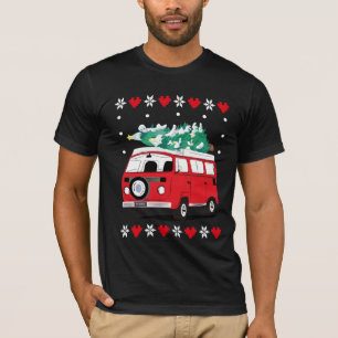 groovy christmas car T-Shirt