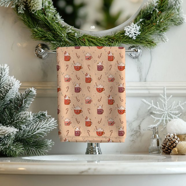 Groovy Christmas Cloth 70s Pastel Vintage Vibes (Groovy Christmas Cloth 70s Pastel Vintage Vibes)