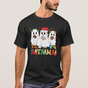 Groovy Christmas Pantasmas Ghost Conchas Mexican G T-Shirt