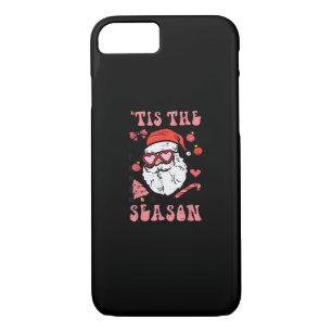 Groovy Christmas Santa Tis The Season iPhone 8/7 Case