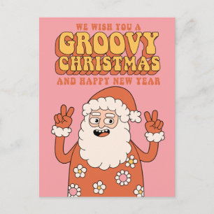 Groovy Christmas Wishes Peace Love & Holiday Cheer
