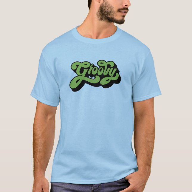Groovy Classic Retro T-Shirt (Front)