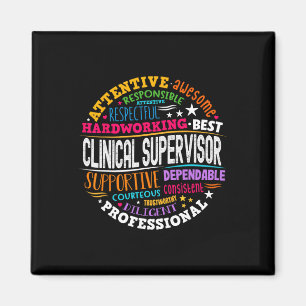 Groovy Clinical Supervisor Appreciation Health Wor Magnet