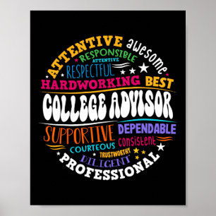 Groovy College Advisor Appreciation Week Ck To Sch Poster