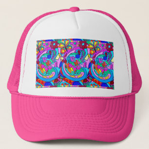 groovy coloured love hat