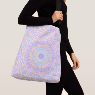 Groovy Colourful Hippie Mandala Crossbody Bag