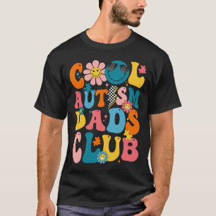 Groovy Cool Autism Dads Club Autism Awareness Son  T-Shirt
