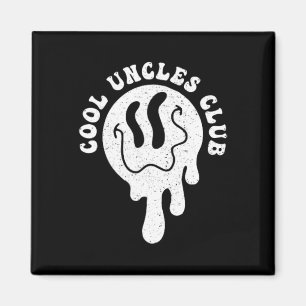 Groovy Cool Uncles Club Retro Uncle Fathers Day Ha Magnet