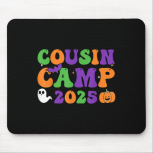 Groovy Cousin Camp T Shirts 2025, Halloween Cousin Mouse Pad