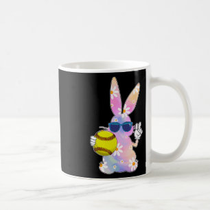 Groovy Cute Easter Bunny Softll Easter Day Men Boy Coffee Mug