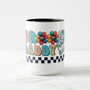 Groovy Daddy: Peace, Love & Retro Cool Mug