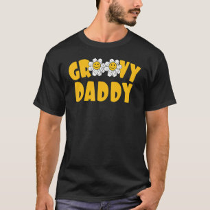 Groovy Daddy Retro Matching Family Father's Day 20 T-Shirt
