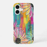 Groovy Daisy Dream - Painterly Hand Drawn Floral