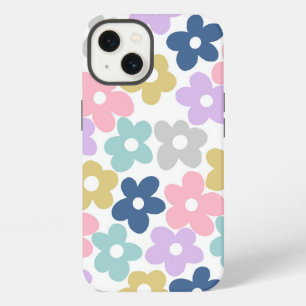 Groovy Daisy Flowers Retro Boho Floral iPhone 13 Case