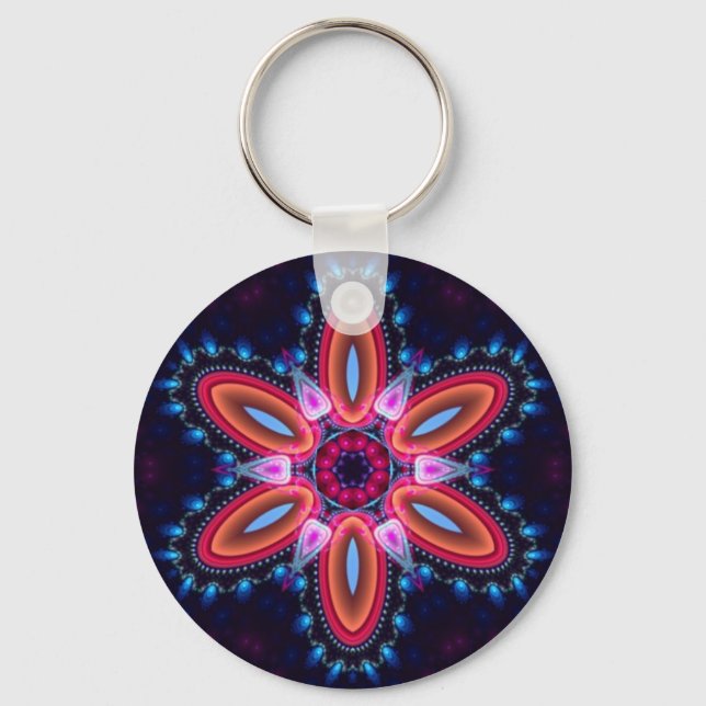 Groovy Delica Keychain (Front)