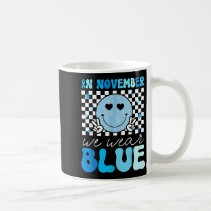 Groovy Diabetes Awareness Month In November We Wea Coffee Mug