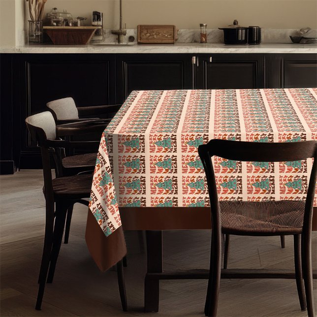 Groovy Dining Cloth Retro Pastel Holiday Magic (Groovy Dining Cloth Retro Pastel Holiday Magic)