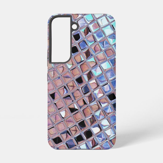 Groovy Disco Ball Mirror Ball Disco Globe Samsung Galaxy S22 Case (Back)