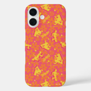 Groovy Disco Scooby-Doo Pattern iPhone 16 Case